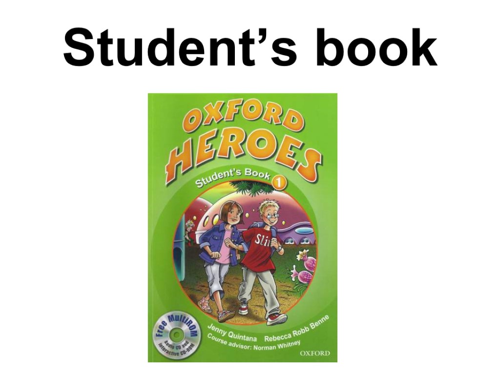 Student’s book